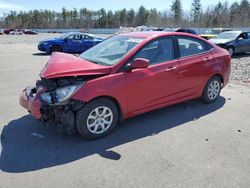 Salvage cars for sale at Windham, ME auction: 2012 Hyundai Accent GLS