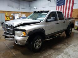 Salvage cars for sale at Kincheloe, MI auction: 2004 Dodge RAM 2500 ST