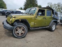 Salvage cars for sale at Finksburg, MD auction: 2007 Jeep Wrangler X