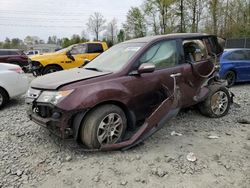 Salvage cars for sale at Waldorf, MD auction: 2008 Acura MDX