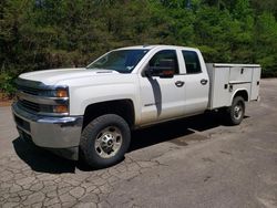 Salvage trucks for sale at Hueytown, AL auction: 2016 Chevrolet Silverado K2500 Heavy Duty