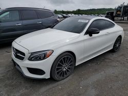 Salvage cars for sale at Cahokia Heights, IL auction: 2017 Mercedes-Benz C 300 4matic