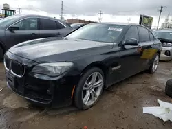 Salvage cars for sale at Chicago Heights, IL auction: 2012 BMW 750 XI