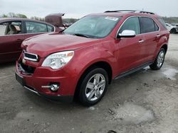 Salvage cars for sale from Copart Cahokia Heights, IL: 2014 Chevrolet Equinox LTZ