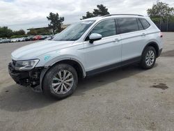 Salvage cars for sale at San Martin, CA auction: 2018 Volkswagen Tiguan SE