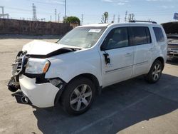 Honda salvage cars for sale: 2012 Honda Pilot Touring