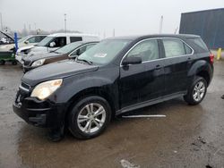 Salvage cars for sale at Woodhaven, MI auction: 2013 Chevrolet Equinox LS
