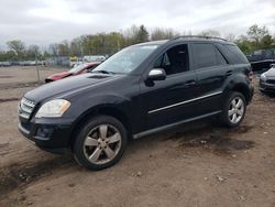 Salvage cars for sale from Copart Chalfont, PA: 2009 Mercedes-Benz ML 350