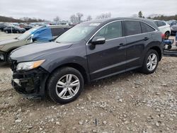 Salvage cars for sale at West Warren, MA auction: 2015 Acura RDX Technology