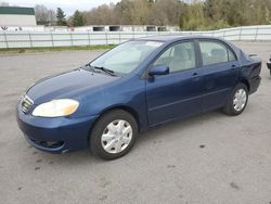 Salvage cars for sale from Copart Assonet, MA: 2007 Toyota Corolla CE