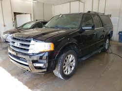 Salvage cars for sale at Madisonville, TN auction: 2017 Ford Expedition EL Limited