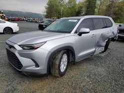 Salvage cars for sale from Copart Concord, NC: 2024 Toyota Grand Highlander XLE