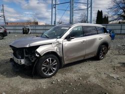 Salvage cars for sale at Windsor, NJ auction: 2022 Infiniti QX60 Luxe