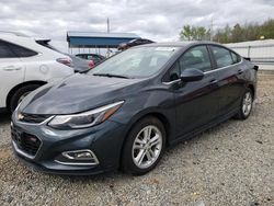 Salvage cars for sale at Memphis, TN auction: 2018 Chevrolet Cruze LT