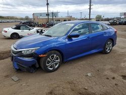 Salvage cars for sale at Colorado Springs, CO auction: 2018 Honda Civic LX