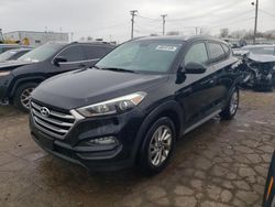 Salvage cars for sale at Chicago Heights, IL auction: 2017 Hyundai Tucson Limited