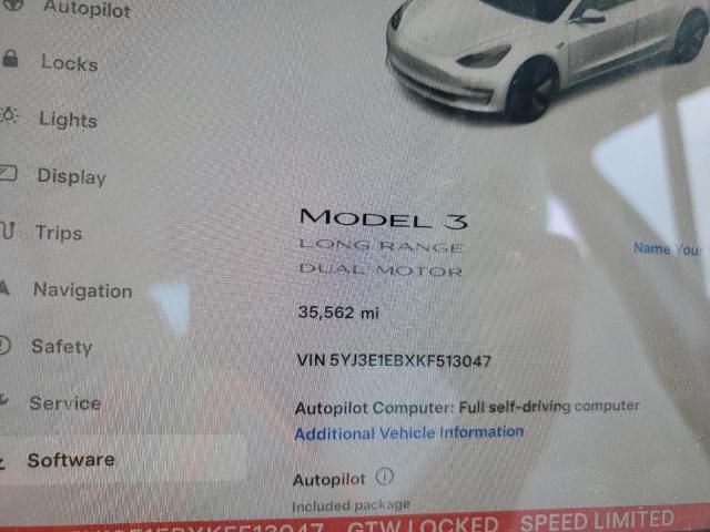 2019 Tesla Model 3