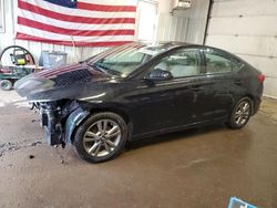 Salvage cars for sale at Lyman, ME auction: 2017 Hyundai Elantra SE