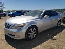 Salvage cars for sale from Copart San Martin, CA: 2008 Lexus LS 600HL