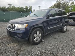 Salvage cars for sale from Copart Riverview, FL: 2012 Jeep Grand Cherokee Laredo