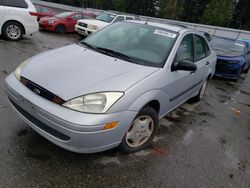 Salvage cars for sale from Copart Arlington, WA: 2002 Ford Focus LX