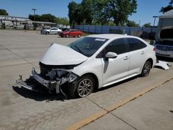 Salvage cars for sale from Copart Sacramento, CA: 2022 Toyota Corolla LE