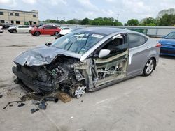 Salvage cars for sale at Wilmer, TX auction: 2013 Hyundai Elantra GLS