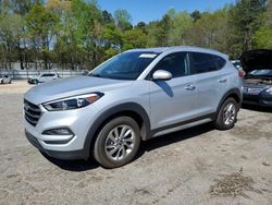 Salvage cars for sale at Austell, GA auction: 2017 Hyundai Tucson Limited