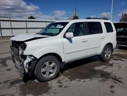 Salvage cars for sale from Copart Littleton, CO: 2010 Honda Pilot EXL