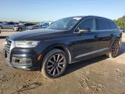 Salvage cars for sale from Copart Houston, TX: 2017 Audi Q7 Premium