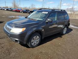 Salvage cars for sale from Copart Montreal Est, QC: 2010 Subaru Forester XS