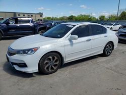 Salvage cars for sale at Wilmer, TX auction: 2016 Honda Accord EXL