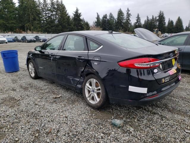 2018 Ford Fusion SE Hybrid