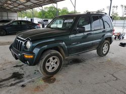 Salvage cars for sale from Copart Cartersville, GA: 2002 Jeep Liberty Limited