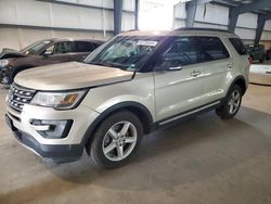 Salvage cars for sale at Graham, WA auction: 2017 Ford Explorer XLT