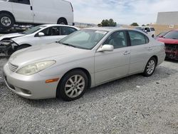 Salvage cars for sale at Mentone, CA auction: 2003 Lexus ES 300