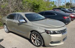 Chevrolet Impala salvage cars for sale: 2015 Chevrolet Impala LTZ