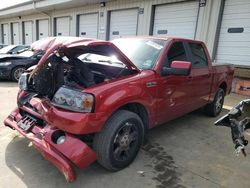 Ford salvage cars for sale: 2007 Ford F150 Supercrew