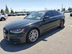 Salvage cars for sale from Copart Rancho Cucamonga, CA: 2012 Audi A6 Prestige