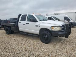 Salvage cars for sale from Copart New Braunfels, TX: 2007 Dodge RAM 3500 ST