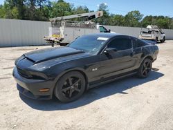 Salvage cars for sale at Greenwell Springs, LA auction: 2012 Ford Mustang GT
