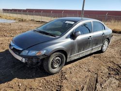Salvage cars for sale at Rapid City, SD auction: 2010 Honda Civic VP