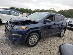 Jeep Compass salvage cars for sale: 2018 Jeep Compass Sport