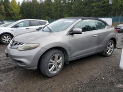 Salvage cars for sale at Graham, WA auction: 2011 Nissan Murano Crosscabriolet