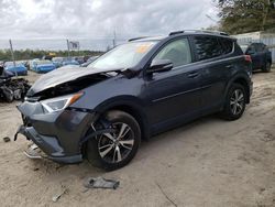 Toyota rav4 xle salvage cars for sale: 2017 Toyota Rav4 XLE