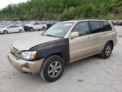 Salvage cars for sale from Copart Hurricane, WV: 2005 Toyota Highlander Limited
