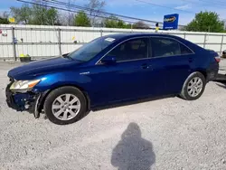 Salvage cars for sale at Walton, KY auction: 2007 Toyota Camry Hybrid