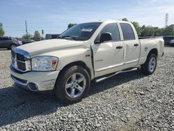 Salvage cars for sale from Copart Mebane, NC: 2008 Dodge RAM 1500 ST