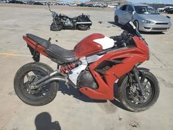Salvage motorcycles for sale at Phoenix, AZ auction: 2012 Kawasaki EX650 EC