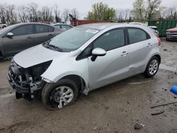 KIA Rio LX salvage cars for sale: 2015 KIA Rio LX